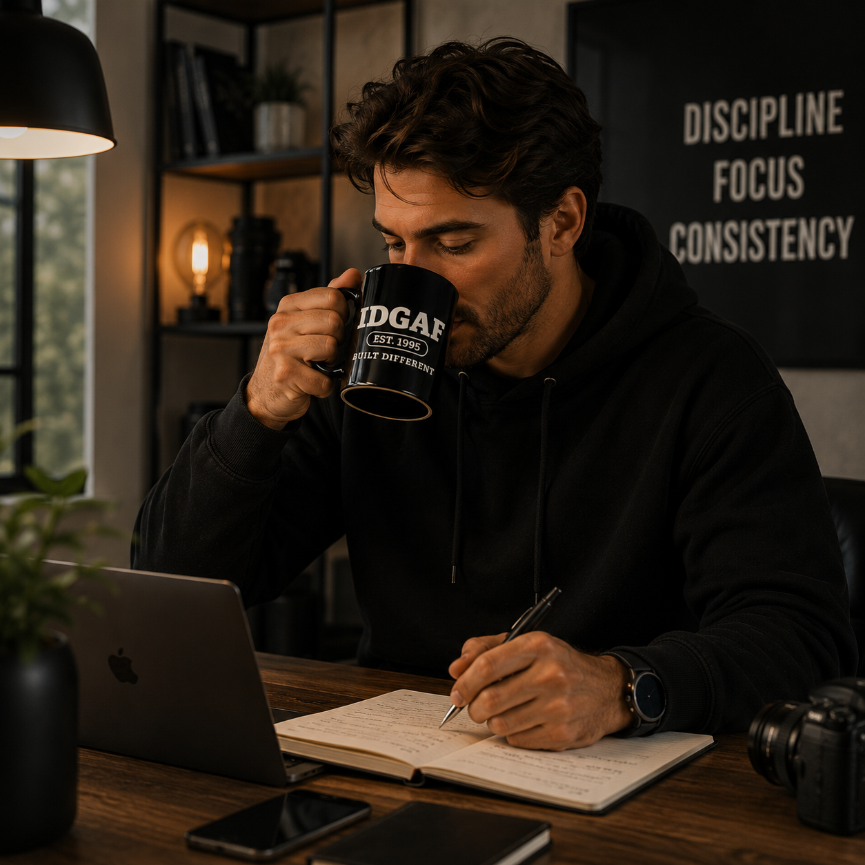 IDGAF Built Different™ Personalized EST. Year Mug