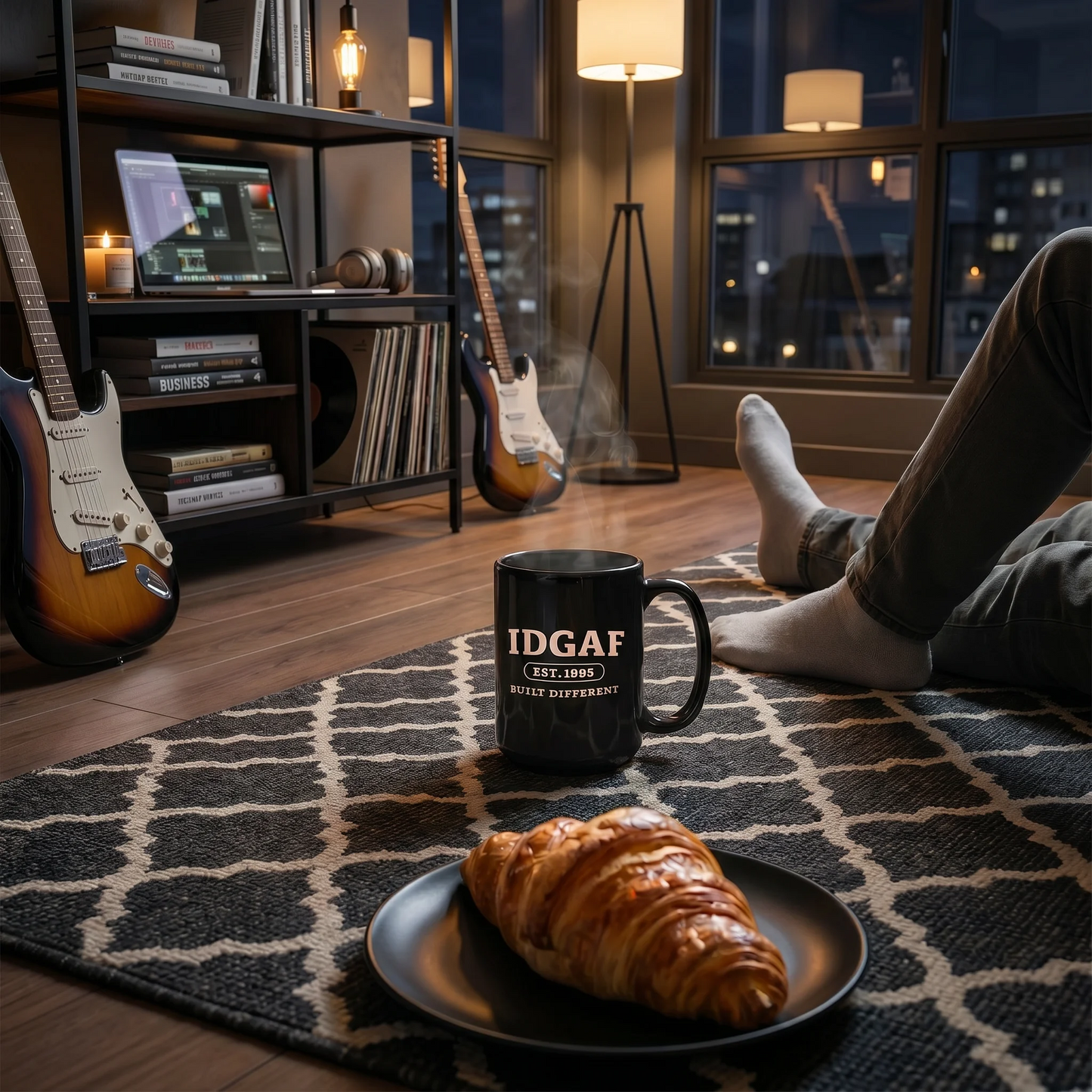 IDGAF Built Different™ Personalized EST. Year Mug