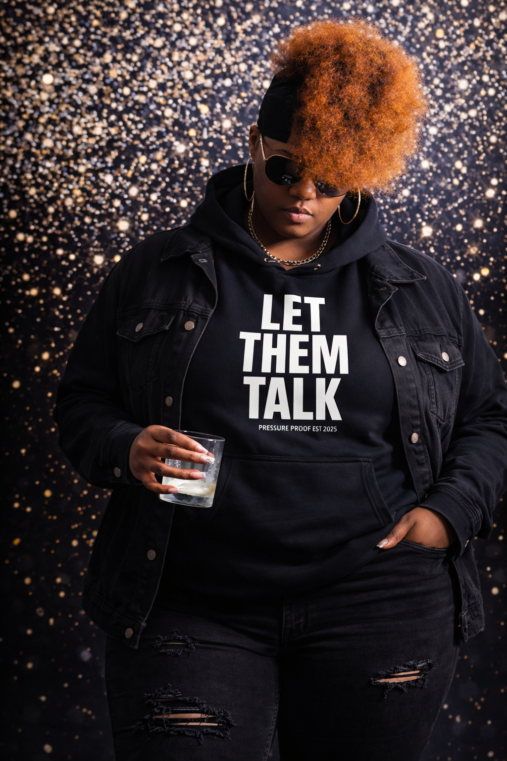 LET THEM TALK — Storyboard Series Hoodie (Scene 02)