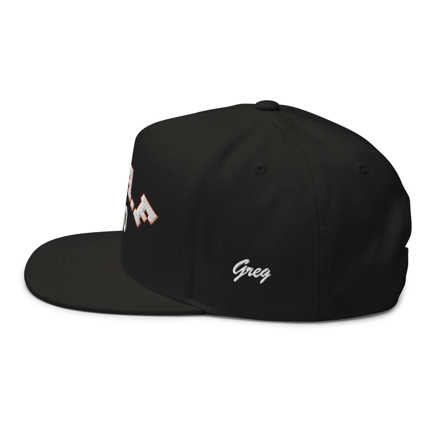 IDGAF Customizable Flat Bill Snapback