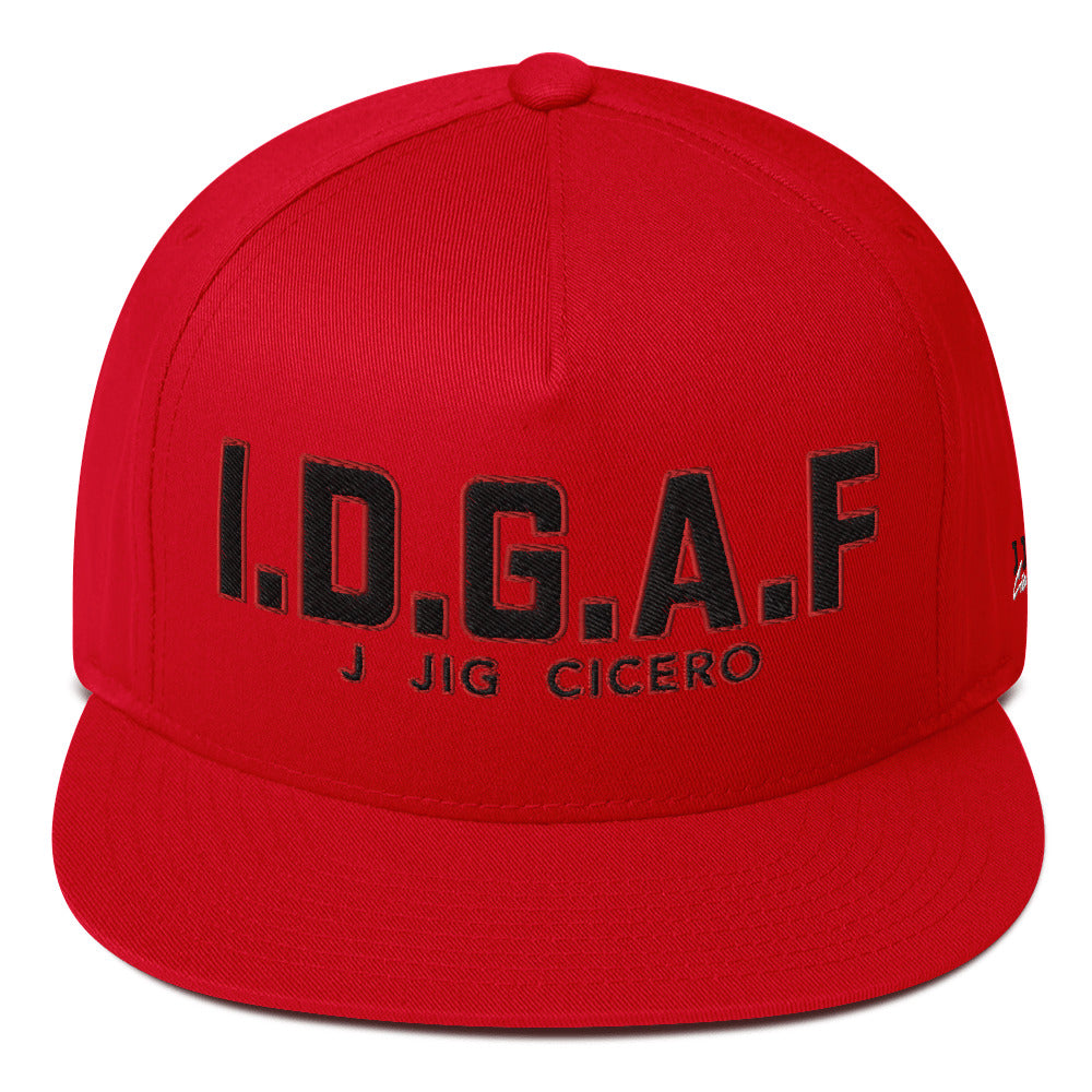 IDGAF Snapback Flat