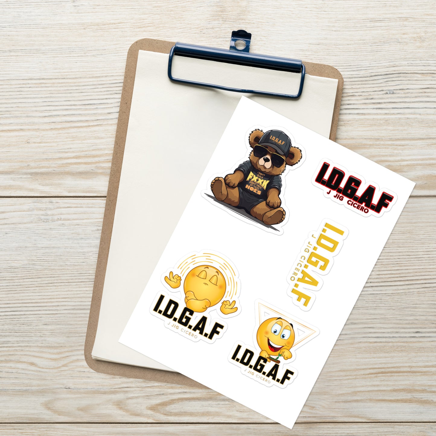 IDGAF Stickers