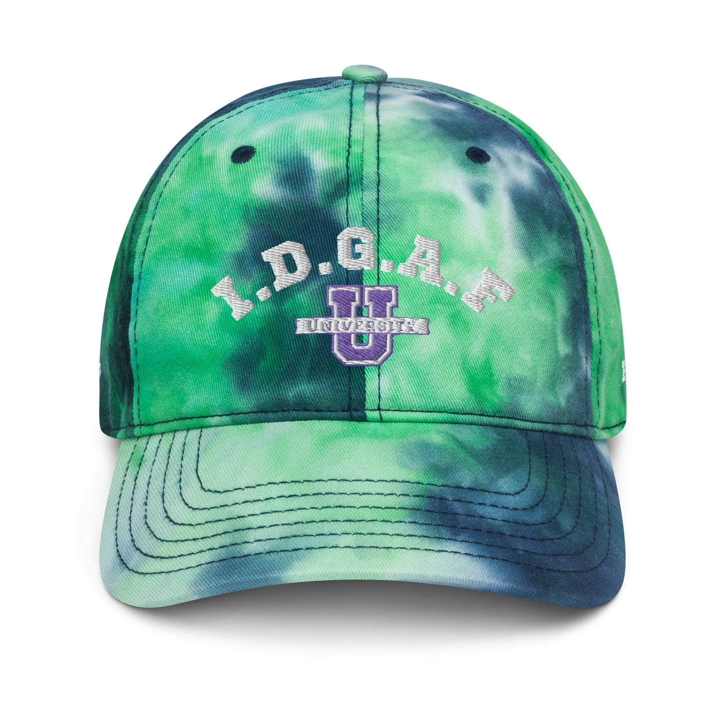 IDGAF U Tie-Dye Cap