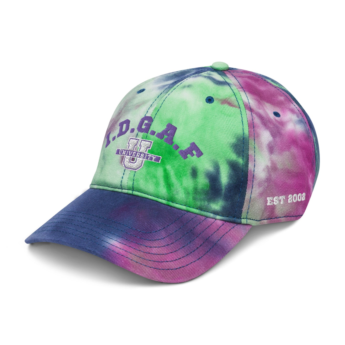 IDGAF U Tie-Dye Cap