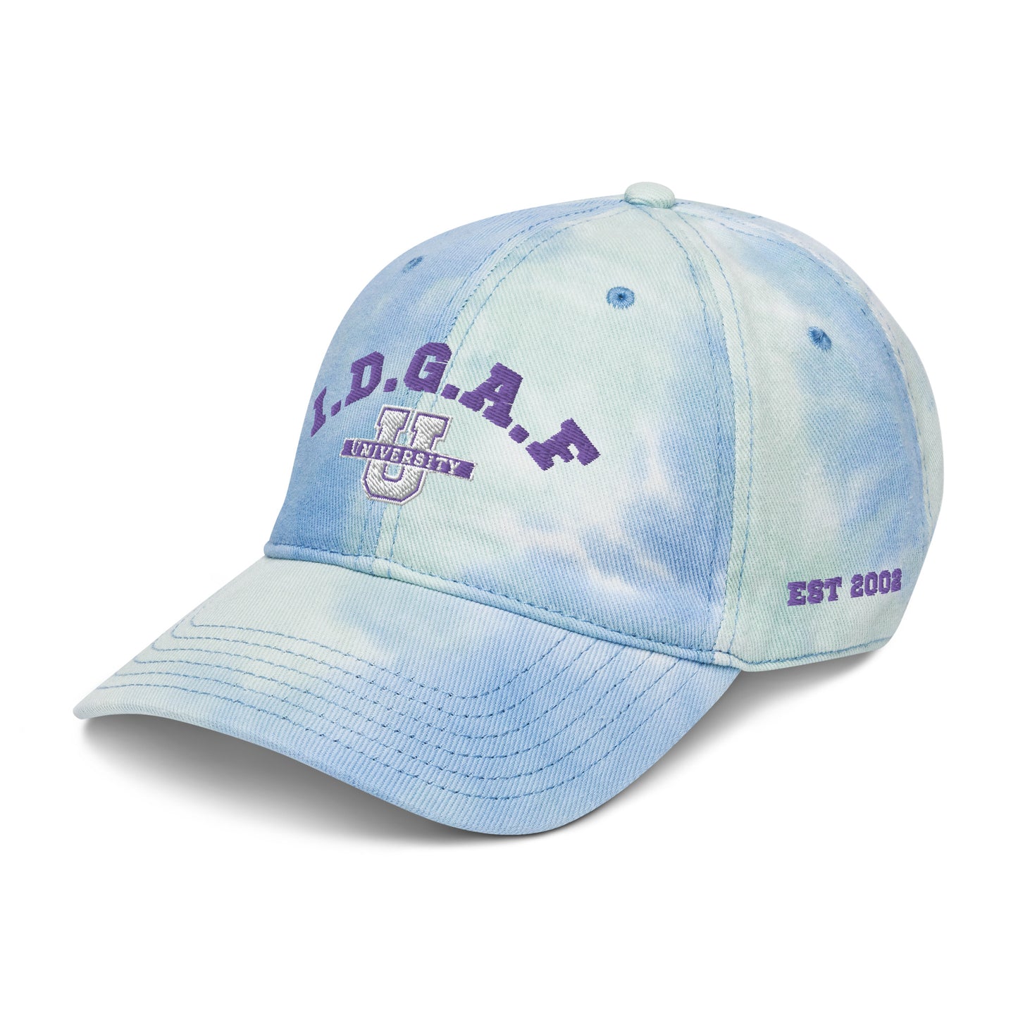 IDGAF U Tie-Dye Cap