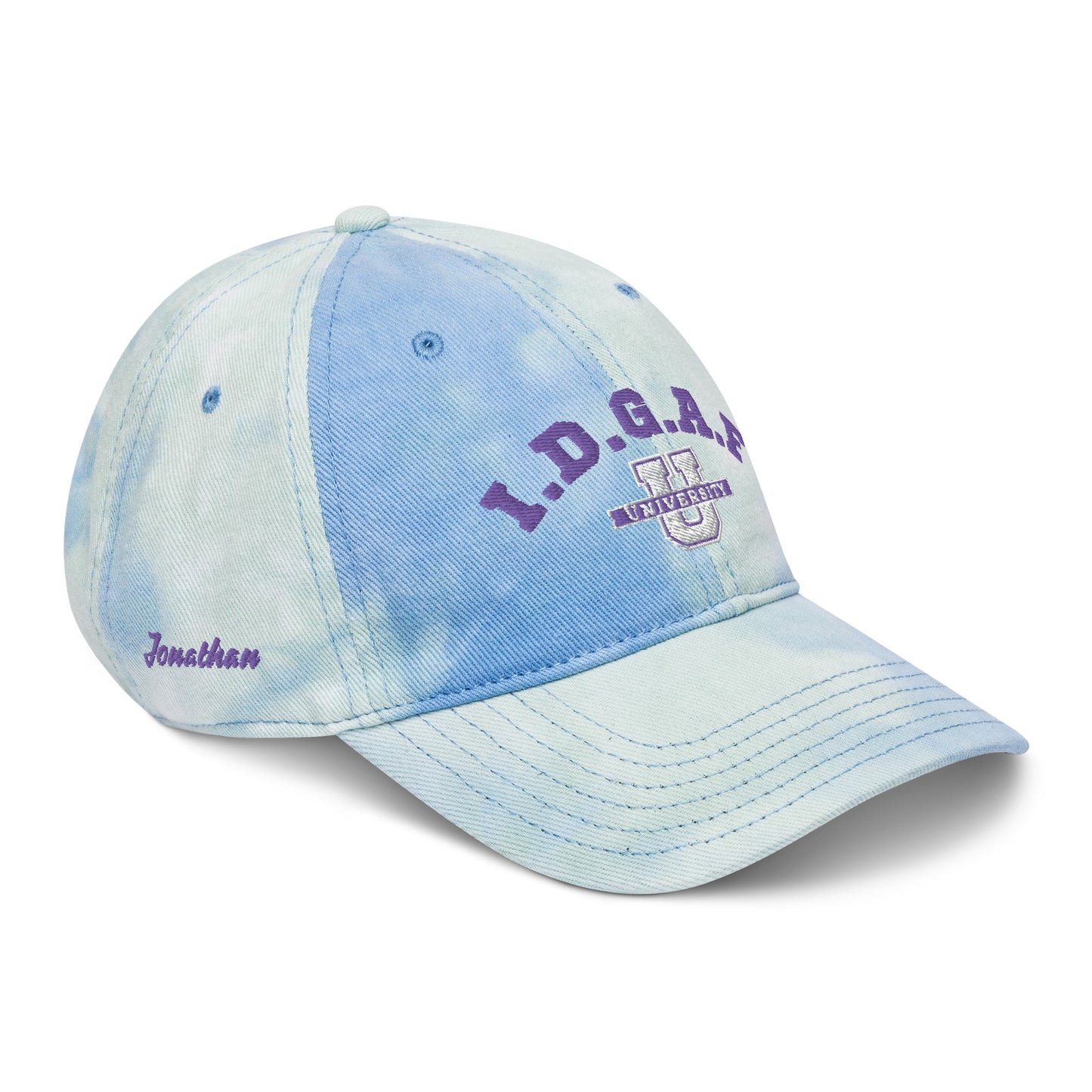 IDGAF U Tie-Dye Cap