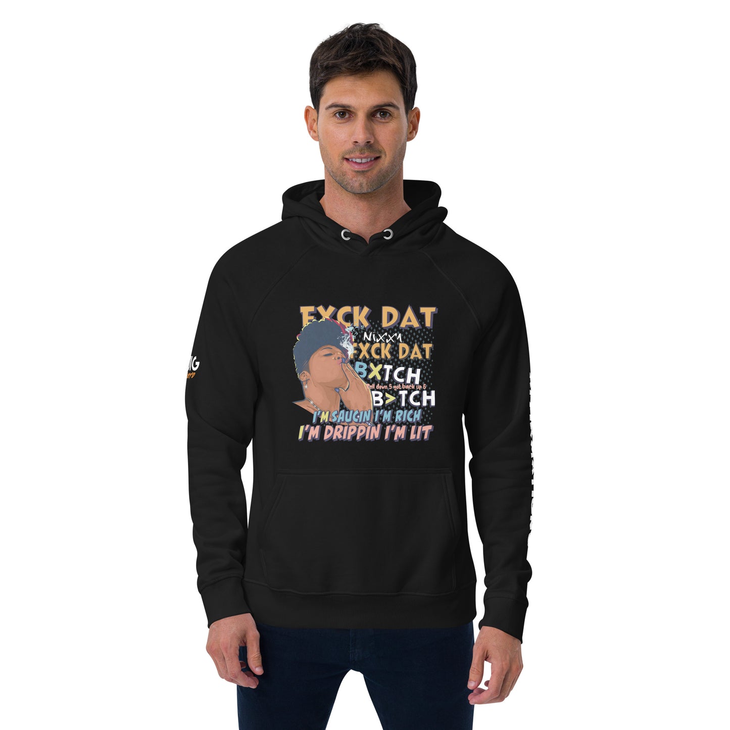 Affirmations Unisex Raglan Hoodie