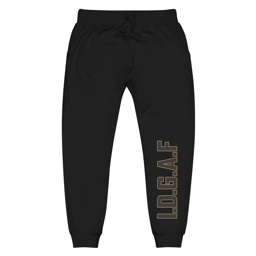 I.D.G.A.F Unisex fleece sweatpants