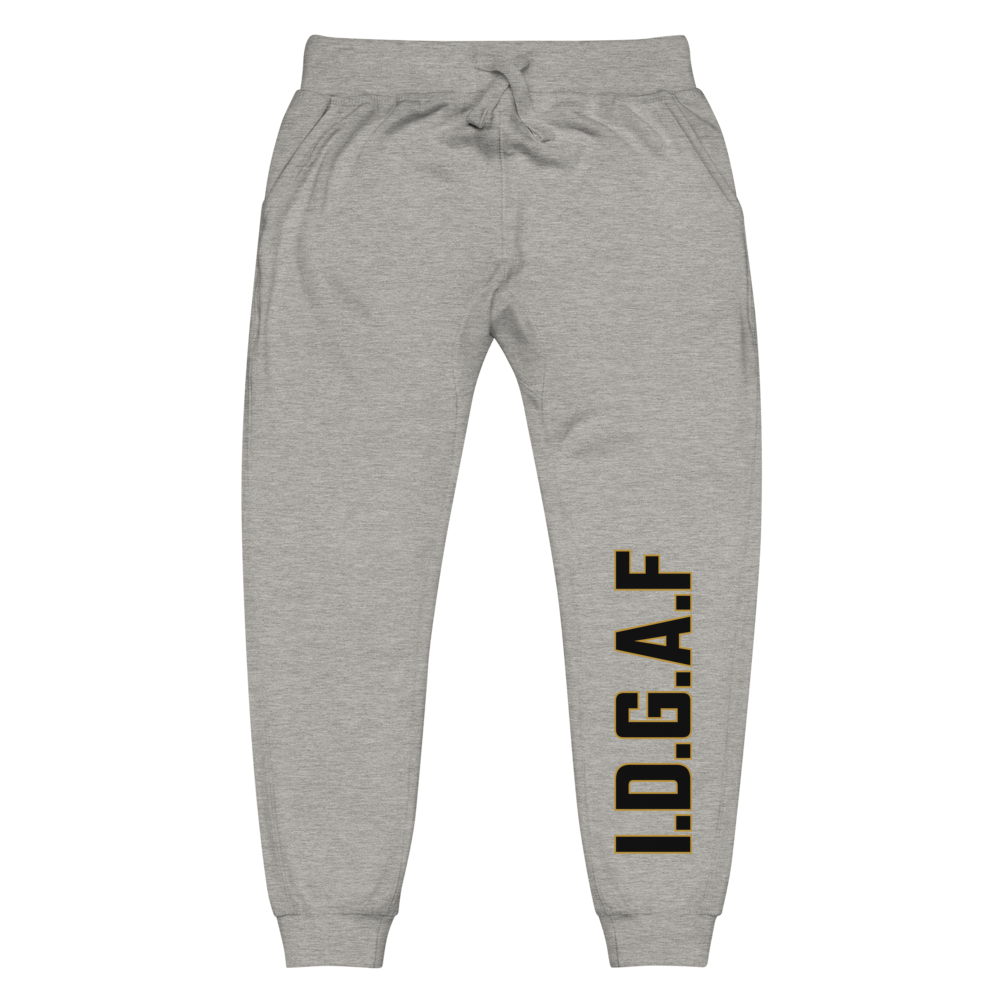 I.D.G.A.F Unisex fleece sweatpants