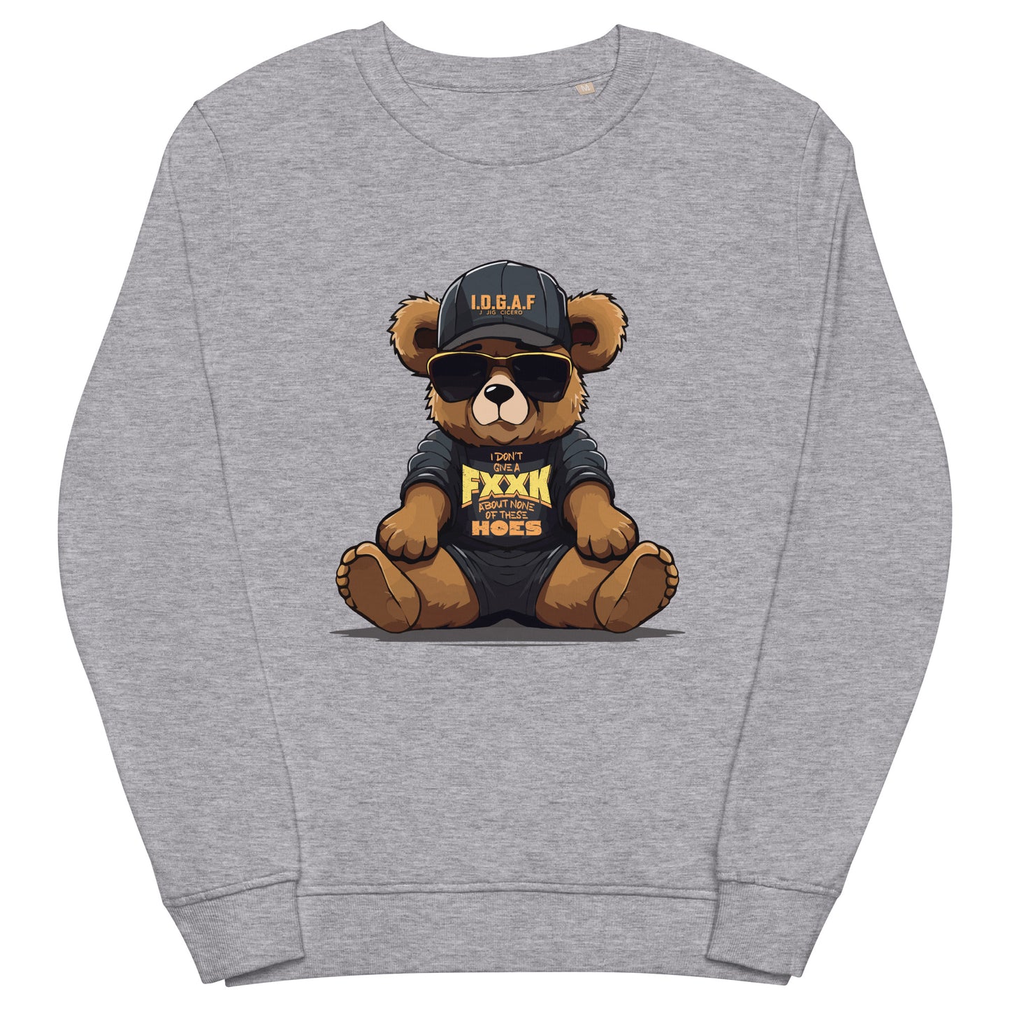 Big Bear Unisex Organic Sweatshirt