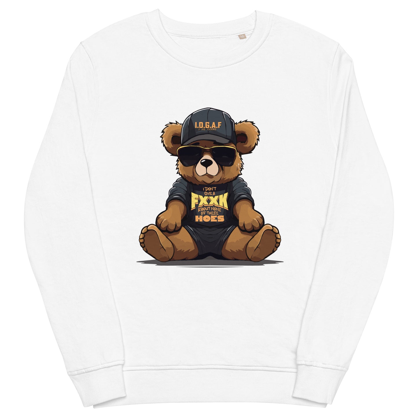 Big Bear Unisex Organic Sweatshirt