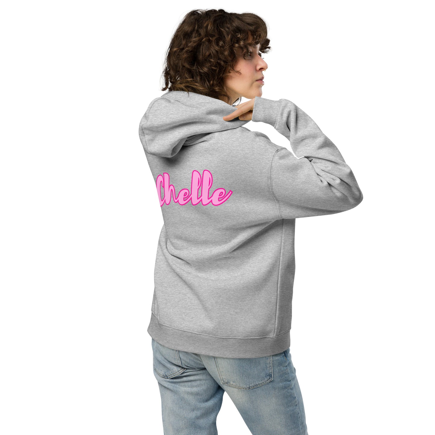 Pink Passion Unisex Oversized Customizable Premium Hoodie