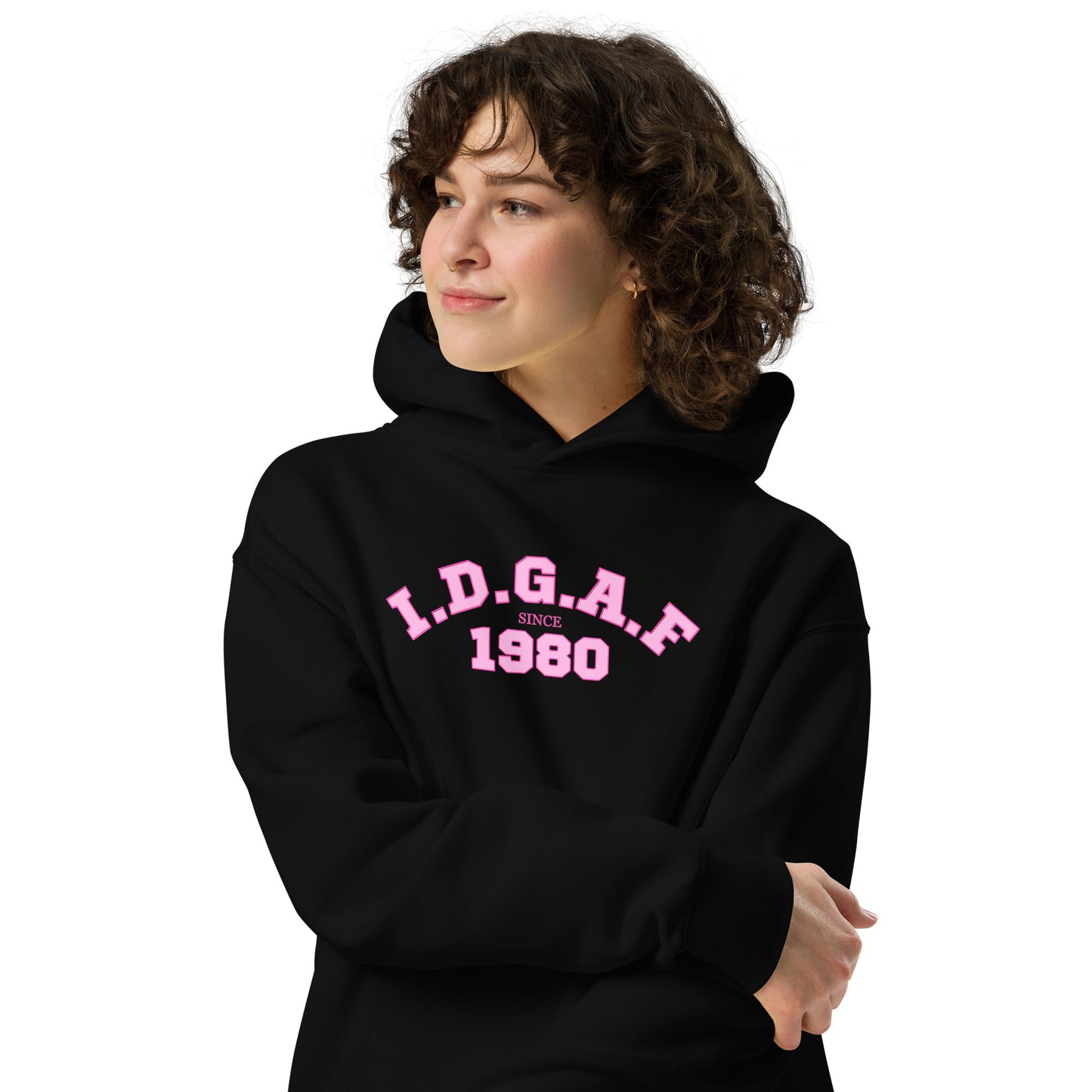 Pink Passion Unisex Oversized Customizable Premium Hoodie