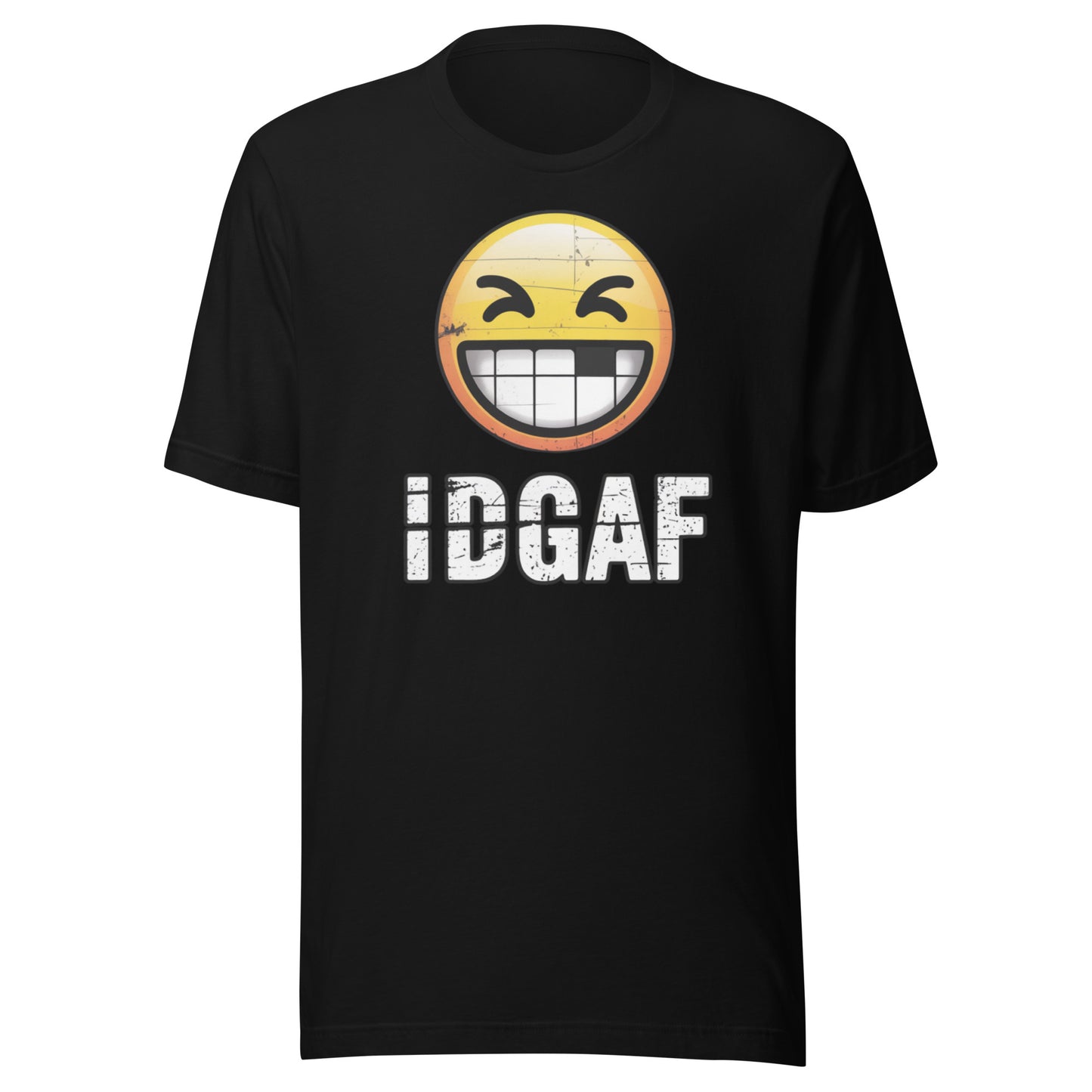 IDGAF Big Face Smiley