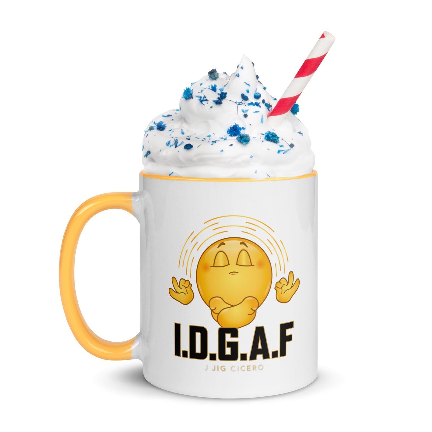 I.D.G.A.F Lotus Vibes Mug