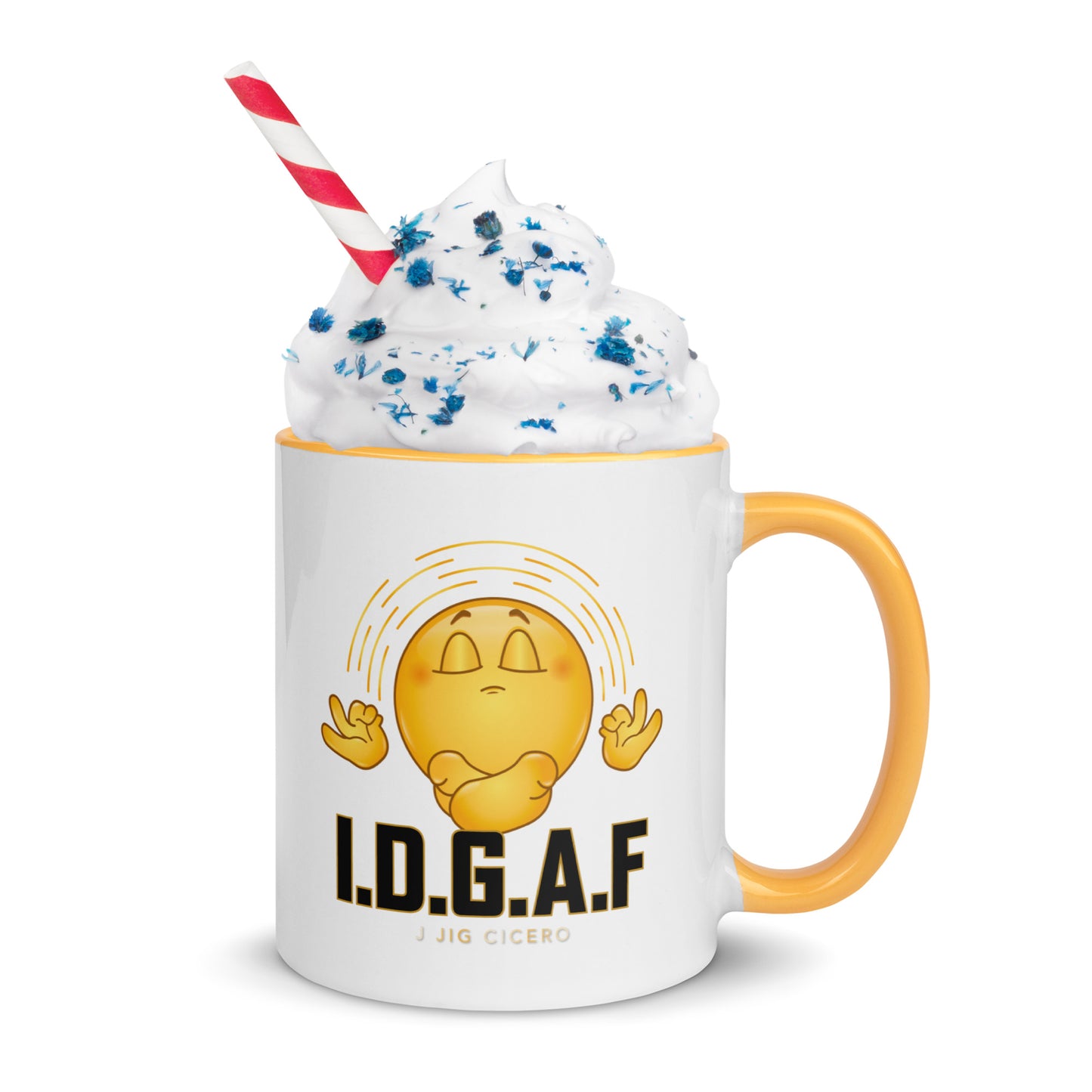 I.D.G.A.F Lotus Vibes Mug